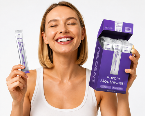Purple Mouthwash - Sachets 20 Pack